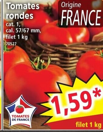 Norma Tomates Rondes offre