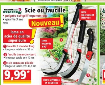 Norma Scie Ou Faucille offre