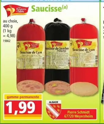 Norma Saucisse offre