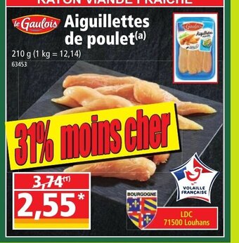 Norma Le Gaulois Aiguillettes de Poulet offre