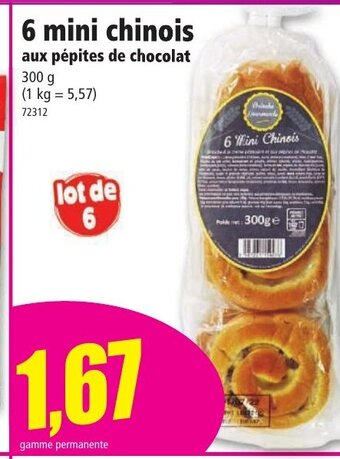 Norma 6 Mini Chinois offre