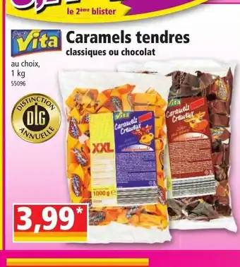Norma Vita Caramels Tendres offre