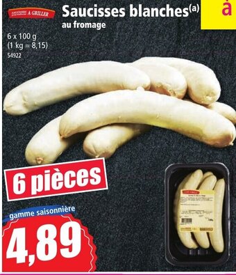 Norma Saucisses Blanches offre