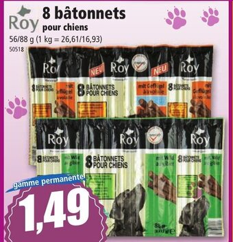 Norma 8 Bâtonnets offre