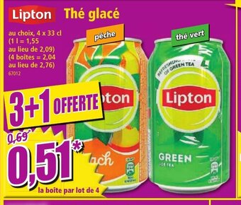 Norma Lipton Thé Glacé offre