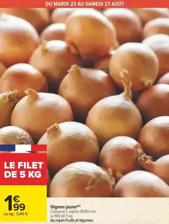 Oignon jaune