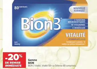 Carrefour Bion bon plan sur la gamme bion offre