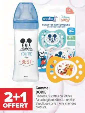 Carrefour Dodie bon plan sur la gamme dodie offre