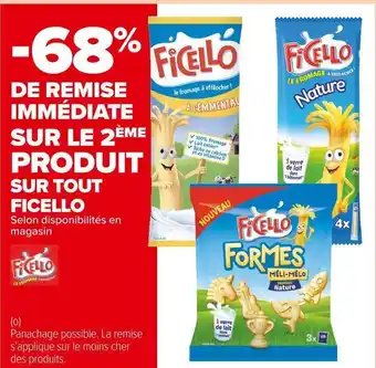 Carrefour Market Ficello bon plan sur tout ficello offre