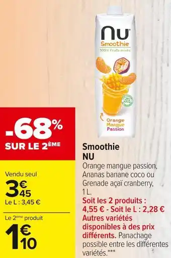 Nu smoothie