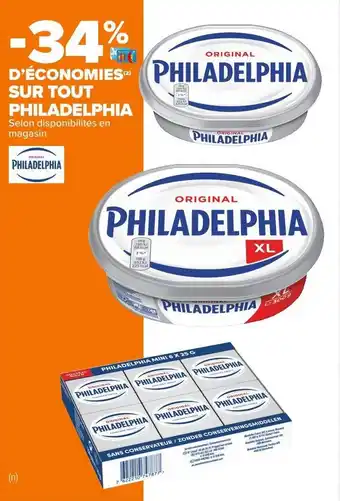 Carrefour Market Philadelphia bon plan sur tout philadelphia offre