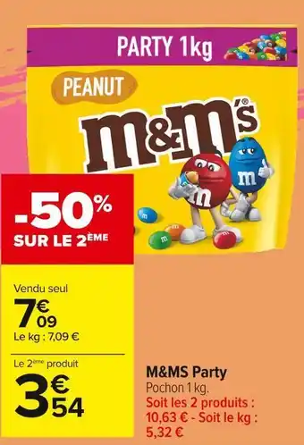 M&ms m&ms party