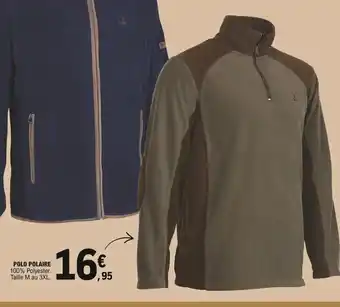 E.Leclerc Polo Polaire offre