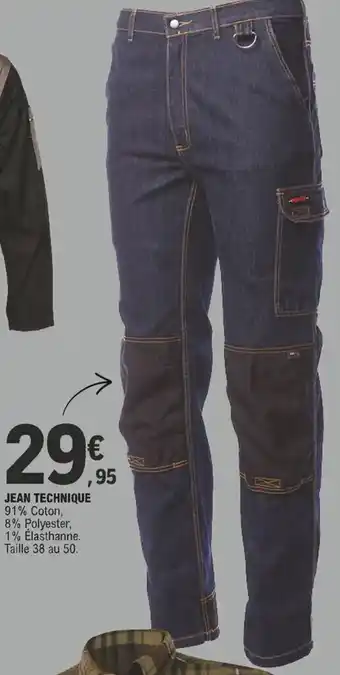 E.Leclerc Jean Technique offre