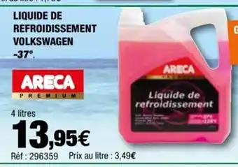 Autobacs Liquide De Refroidissement volkswagen offre