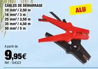 Autobacs Cables De Demarrage offre