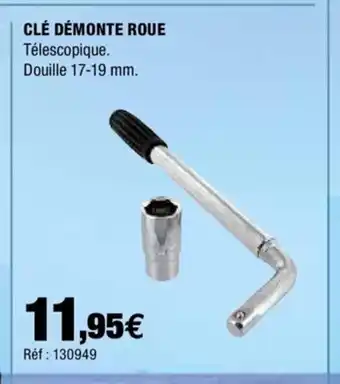 Cle demonte Roue