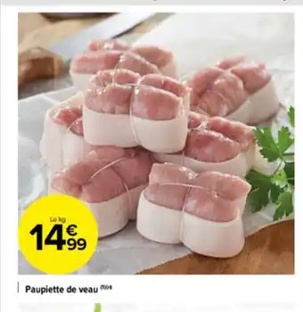 Carrefour Market Paupiette De Veau offre