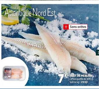 Auchan Filet de merlan offre