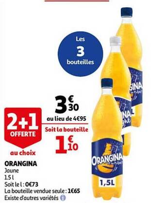 Auchan Orangina offre