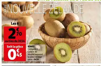 Auchan Kiwis offre