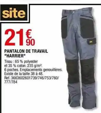 Pantalon de travail