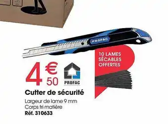 Cutter de sécurité