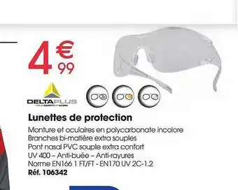 Brico Pro Lunettes de protection offre
