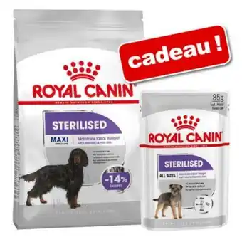 Zooplus Croquettes royal canin 8 / 12 kg + sachets 12 x 85 g offerts ! offre
