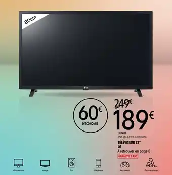 Televiseur 32" LG