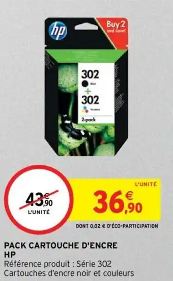 Intermarché HP pack cartouche d'enre offre