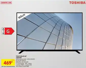 TOSHIBA téléviseur 65