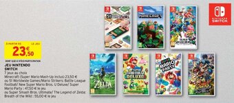 Intermarché Jeu nintendo switch offre