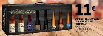 E.Leclerc "GOUDALE" coffret les saveurs de la brasserie offre