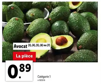 Lidl Avocat offre