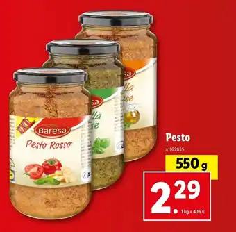 Lidl Pesto offre