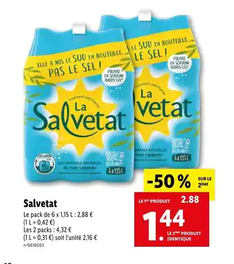 Lidl Salvetat offre