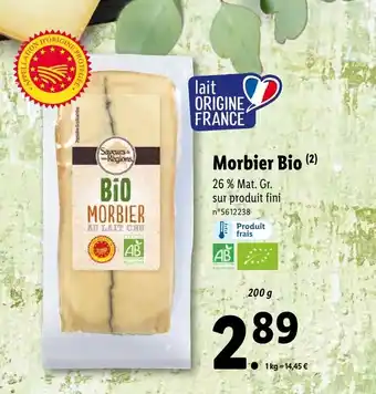 Morbier bio