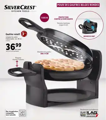 Lidl Gaufrier rotatif offre
