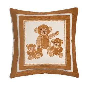Madura Housse de coussin ourson beige offre