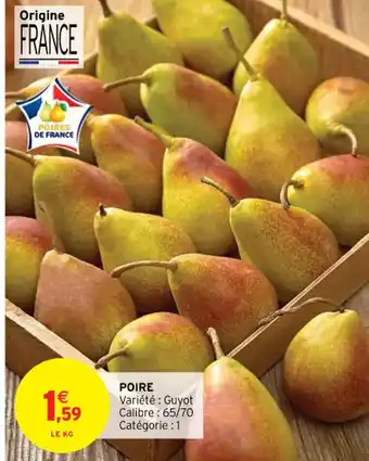 Intermarché Poire offre
