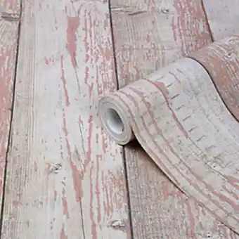 Castorama Papier peint vinyle sur intissé bucy goodhome rose offre