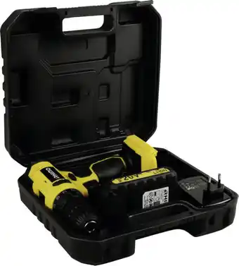 Géant Casino Perceuse visseuse sans fil 20V + 1 BatterieLithium-Ion offre