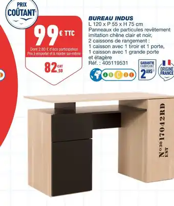 Bureau Vallée Bureau indus offre