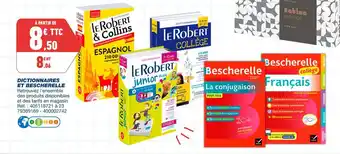 Hatier dictionnaires et bescherelle
