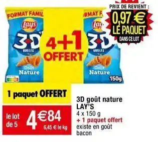 Migros Chips lay's offre
