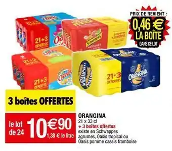 Migros Boissons orangina offre