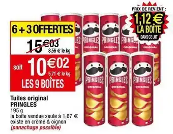 Migros Chips pringles offre