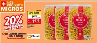 Migros Pâtes offre