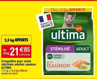 Migros Croquettes pour chats ultima offre